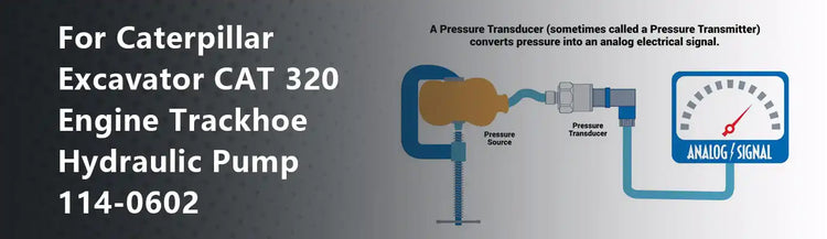For Caterpillar Excavator CAT 320 Engine Trackhoe Hydraulic Pump 114-0602