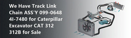 We Have Track Link Chain ASS'Y 099-0648 4I-7480 for Caterpillar Excavator CAT 312 312B for Sale