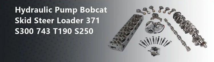 Hydraulic Pump Bobcat Skid Steer Loader 371 S300 743 T190 S250