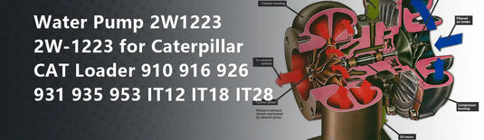 Water Pump 2W1223 2W-1223 for Caterpillar CAT Loader 910 916 926 931 935 953 IT12 IT18 IT28