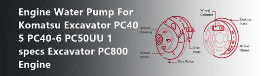 Engine Water Pump For Komatsu Excavator PC40 5 PC40-6 PC50UU 1 specs Excavator PC800 Engine