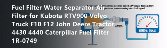 Fuel Filter Water Separator Air Filter for Kubota RTV900 Volvo Truck F10 F12 John Deere Tractor 4430 4440 Caterpillar Fuel Filter 1R-0749
