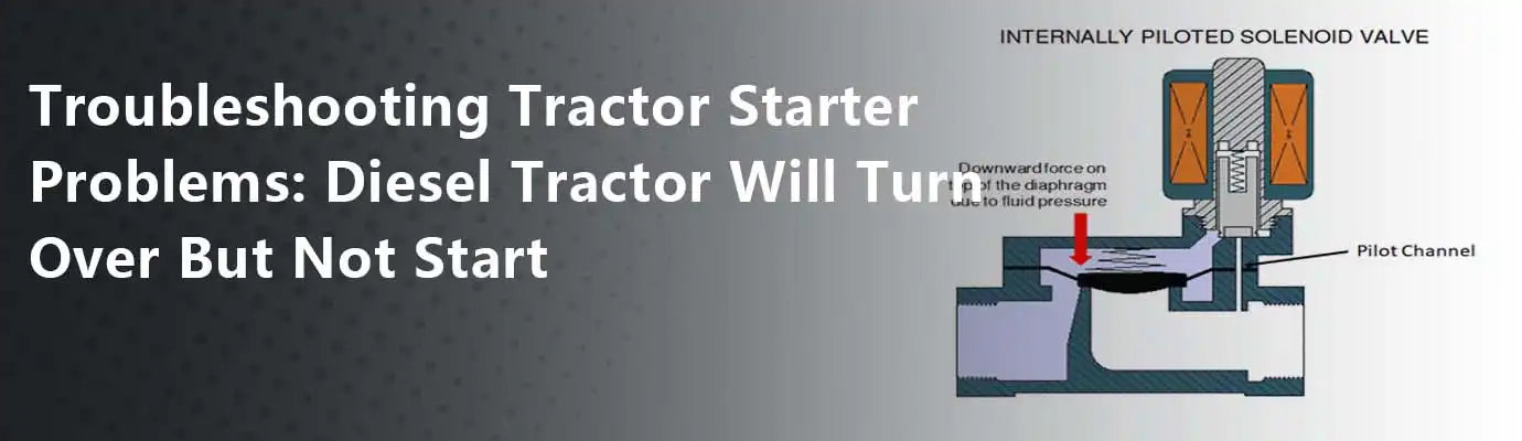 Troubleshooting Tractor Starter Problems: Diesel Tractor Will Turn Ove ...