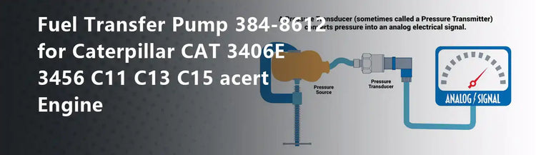 Fuel Transfer Pump 384-8612 for Caterpillar CAT 3406E 3456 C11 C13 C15 acert Engine