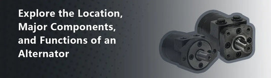 Explore the Location, Major Components, and Functions of an Alternator