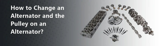 How to Change an Alternator and the Pulley on an Alternator?