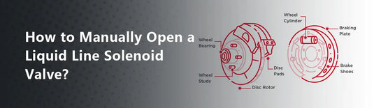 How to Manually Open a Liquid Line Solenoid Valve?