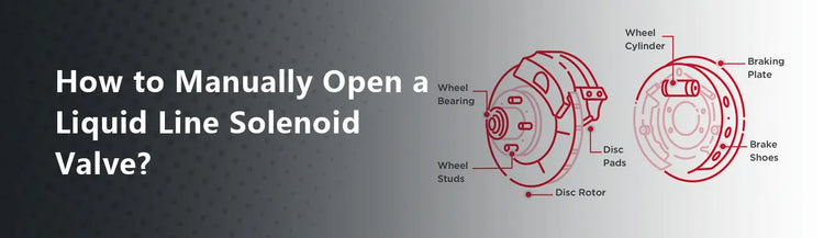 How to Manually Open a Liquid Line Solenoid Valve?