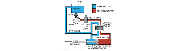 Composition of The Hydraulic System