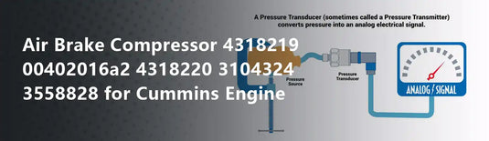 Air Brake Compressor 4318219 00402016a2 4318220 3104324 3558828 for Cummins Engine