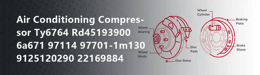Air Conditioning Compressor Ty6764 Rd45193900 6a671 97114 97701-1m130 9125120290 22169884