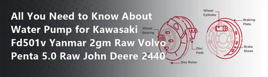 All You Need to Know About Water Pump for Kawasaki Fd501v Yanmar 2gm Raw Volvo Penta 5.0 Raw John Deere 2440 Kubota V1902 Kioti Lk3054