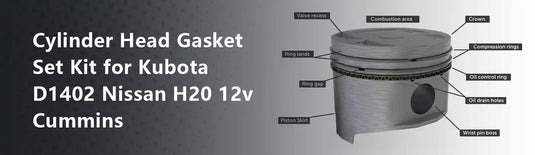 Cylinder Head Gasket Set Kit for Kubota D1402 Nissan H20 12v Cummins