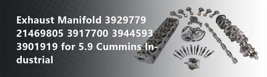 Exhaust Manifold 3929779 21469805 3917700 3944593 3901919 for 5.9 Cummins Industrial