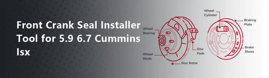 Front Crank Seal Installer Tool for 5.9 6.7 Cummins Isx
