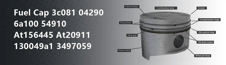 Fuel Cap 3c081 04290 6a100 54910 At156445 At20911 130049a1 3497059