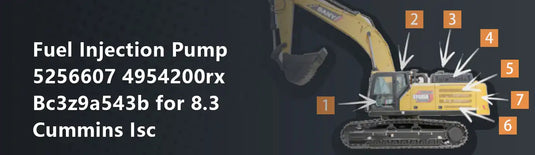 Fuel Injection Pump 5256607 4954200rx Bc3z9a543b for 8.3 Cummins Isc
