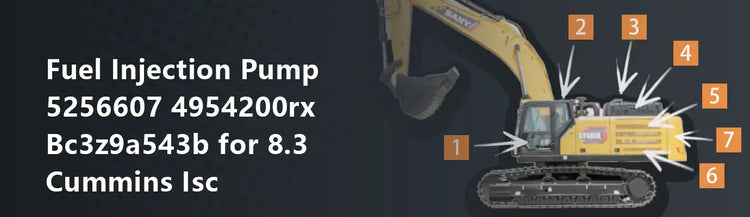 Fuel Injection Pump 5256607 4954200rx Bc3z9a543b for 8.3 Cummins Isc