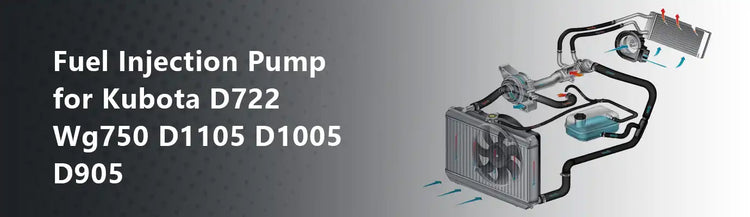 Fuel Injection Pump for Kubota D722 Wg750 D1105 D1005 D905