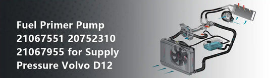 Fuel Primer Pump 21067551 20752310 21067955 for Supply Pressure Volvo D12