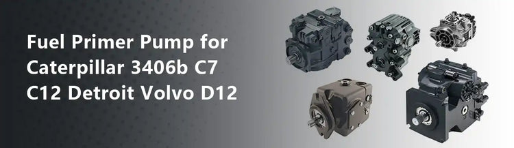 Fuel Primer Pump for Caterpillar 3406b C7 C12 Detroit Volvo D12