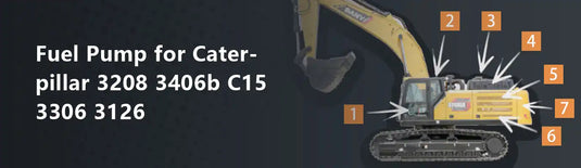 Fuel Pump for Caterpillar 3208 3406b C15 3306 3126