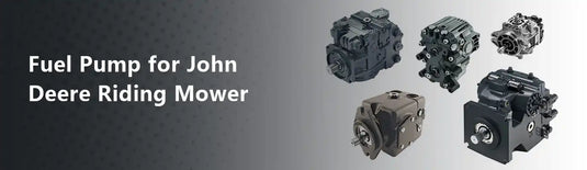 Fuel Pump for John Deere Riding Mower, Ez Go Golf Cart, Caterpillar, Kubota