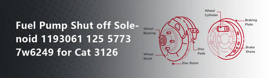 Fuel Pump Shut off Solenoid 1193061 125 5773 7w6249 for Cat 3126