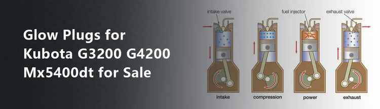 Glow Plugs for Kubota G3200 G4200 Mx5400dt for Sale