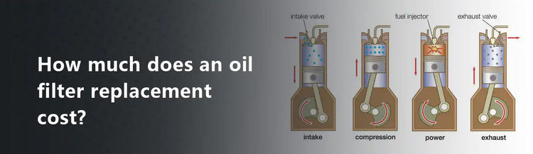 How much does an oil filter replacement cost?
