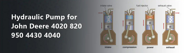 Hydraulic Pump for John Deere 4020 820 950 4430 4040