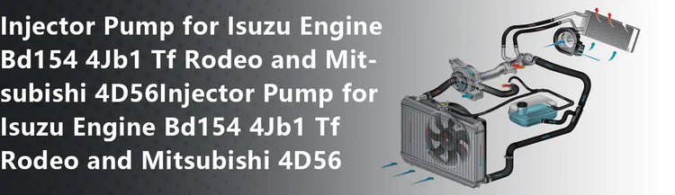 Injector Pump for Isuzu Engine Bd154 4Jb1 Tf Rodeo and Mitsubishi 4D56