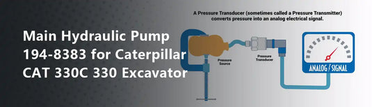 Main Hydraulic Pump 194-8383 for Caterpillar CAT 330C 330 Excavator