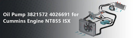 Oil Pump 3821572 4026691 for Cummins Engine NT855 ISX