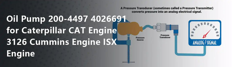 Oil Pump 200-4497 4026691 for Caterpillar CAT Engine 3126 Cummins Engine ISX