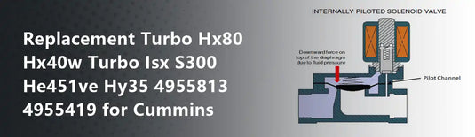Replacement Turbo Hx80 Hx40w Turbo Isx S300 He451ve Hy35 4955813 4955419 for Cummins