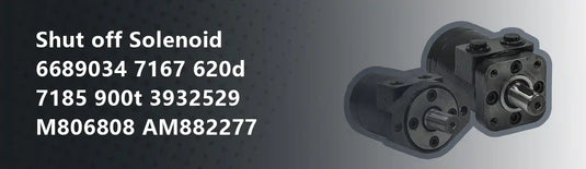 Shut off Solenoid 6689034 7167 620d 7185 900t 3932529 M806808 AM882277