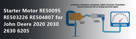 Starter Motor RE50095 RE503226 RE504807 for John Deere 2020 2030 2630 6205
