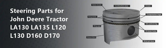 Steering Parts for John Deere Tractor LA130 LA135 L120 L130 D160 D170