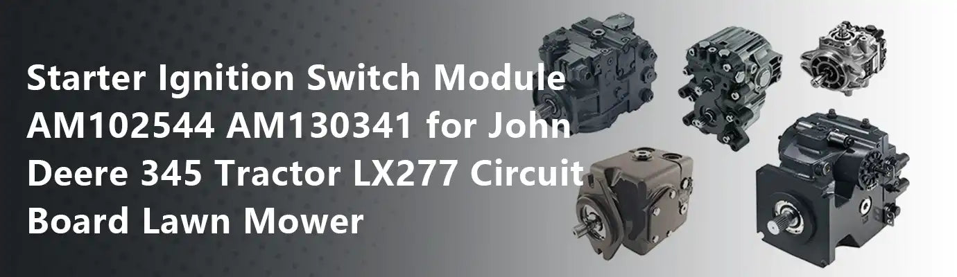Starter Ignition Switch Module AM102544 AM130341 for John Deere 345 Tr ...