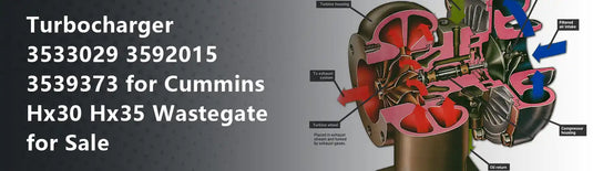 Turbocharger 3533029 3592015 3539373 for Cummins Hx30 Hx35 Wastegate for Sale