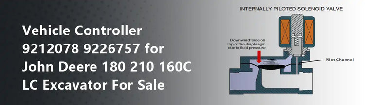 Vehicle Controller 9212078 9226757 for John Deere 180 210 160C LC Excavator For Sale