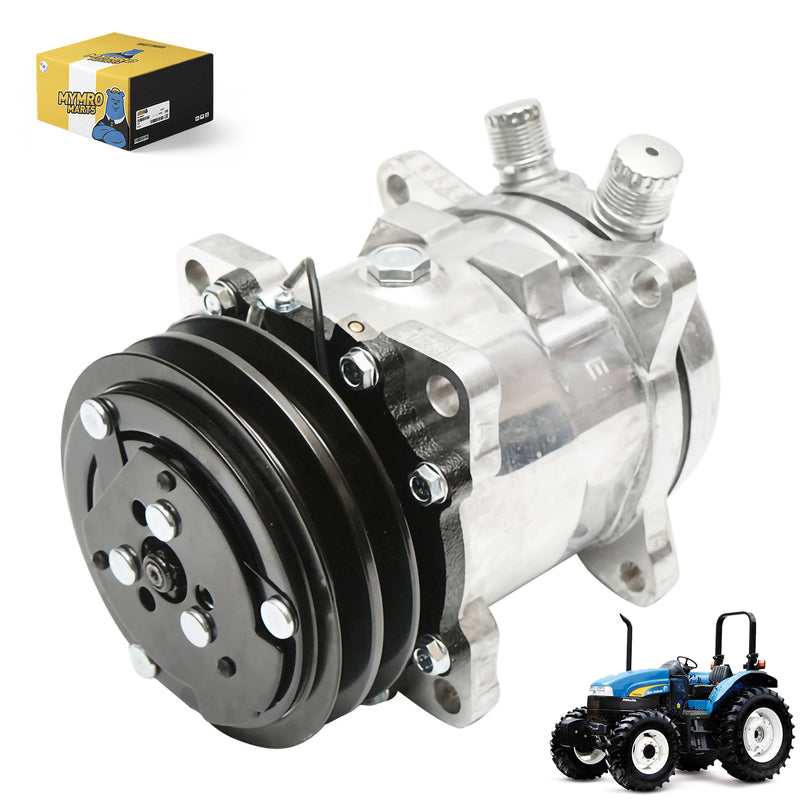 Carica immagine in Galleria Viewer, A/C Compressor 5176185 for New Holland TN55D TN60DA TN65D TN70D TN75D TN80F TN85FA TN90F TN95F from MyMROmarts
