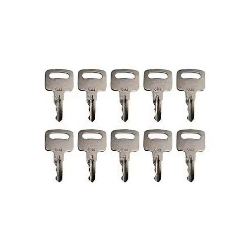 10 pcs Ignition Keys 455 for Genie Skyjack Terex Snorkel Manlift Upright Scissor Lift Boom Lifts from MyMROmarts