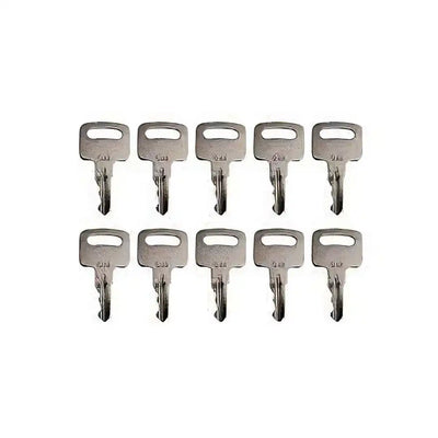 10 pcs Ignition Keys 455 for Genie Skyjack Terex Snorkel Manlift Upright Scissor Lift Boom Lifts from MyMROmarts
