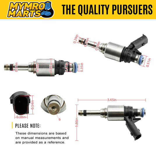 4PCS Fuel Injector 35310-2E500 0261500094 84512115 Compatible with Hyundai Kia 2.0L L4 2014-2017 - Engine Parts > Fuel System > Fuel Injector from MyMROmarts