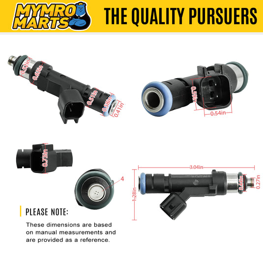 8PCS Fuel Injector 62402 0280158138 7C3Z9F593A for Ford F-150 2007-2008 for Ford F-250 F-350 Super Duty 2007-2010 for Lincoln Mark LT 2007-2008 5.4L V8 - Engine Parts > Fuel System > Fuel Injector Nozzle from MyMROmarts