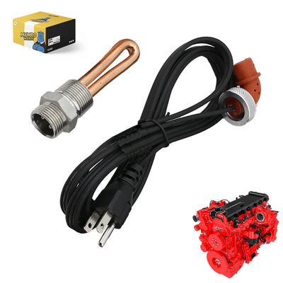 120V 750W Block Heater Kit 5003619AB for Cummins Engine ISB 5.9 ISB 6.7 QSB 3.9 QSB 4.5 QSB 5.9 QSB 6.7 from MyMROmarts