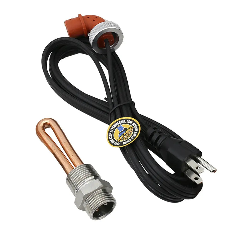 Rectangular Block Heater 120V 750W Block Heater Kit 5003619AB for Dodge Cummins Engine 5.9L 6.7 ...