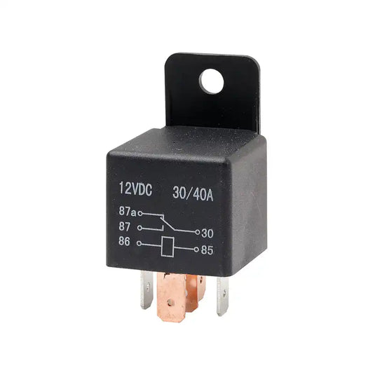 12V 30A Micro Relay 87604032 for CASE SR130 SR150 SR160 SR175 SR200 SR210 SR220 SR240 SR250 SR270 TR270 TR310 TR320 TR340 TV380 - Electrical Parts > Electronic Control System > Relays from MyMROmarts